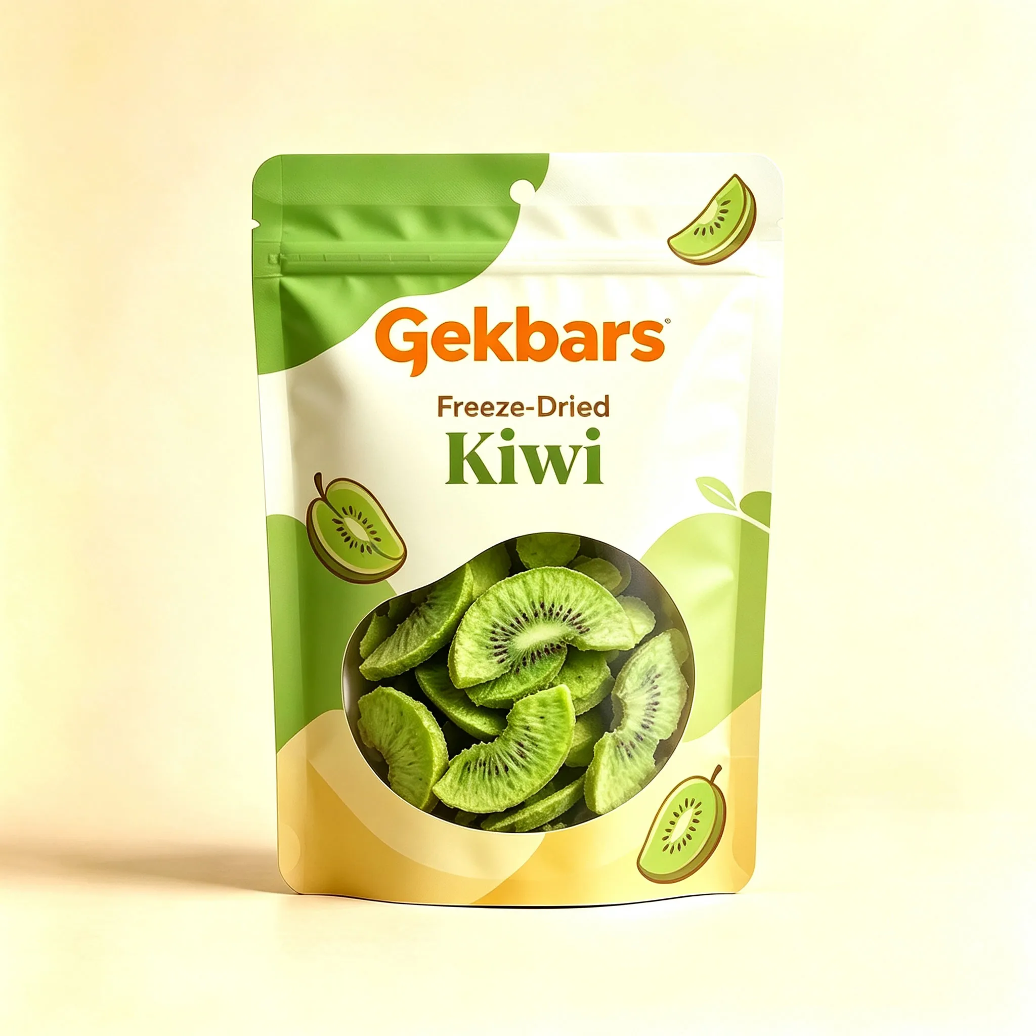 Gekbars Freeze-Dried Kiwi