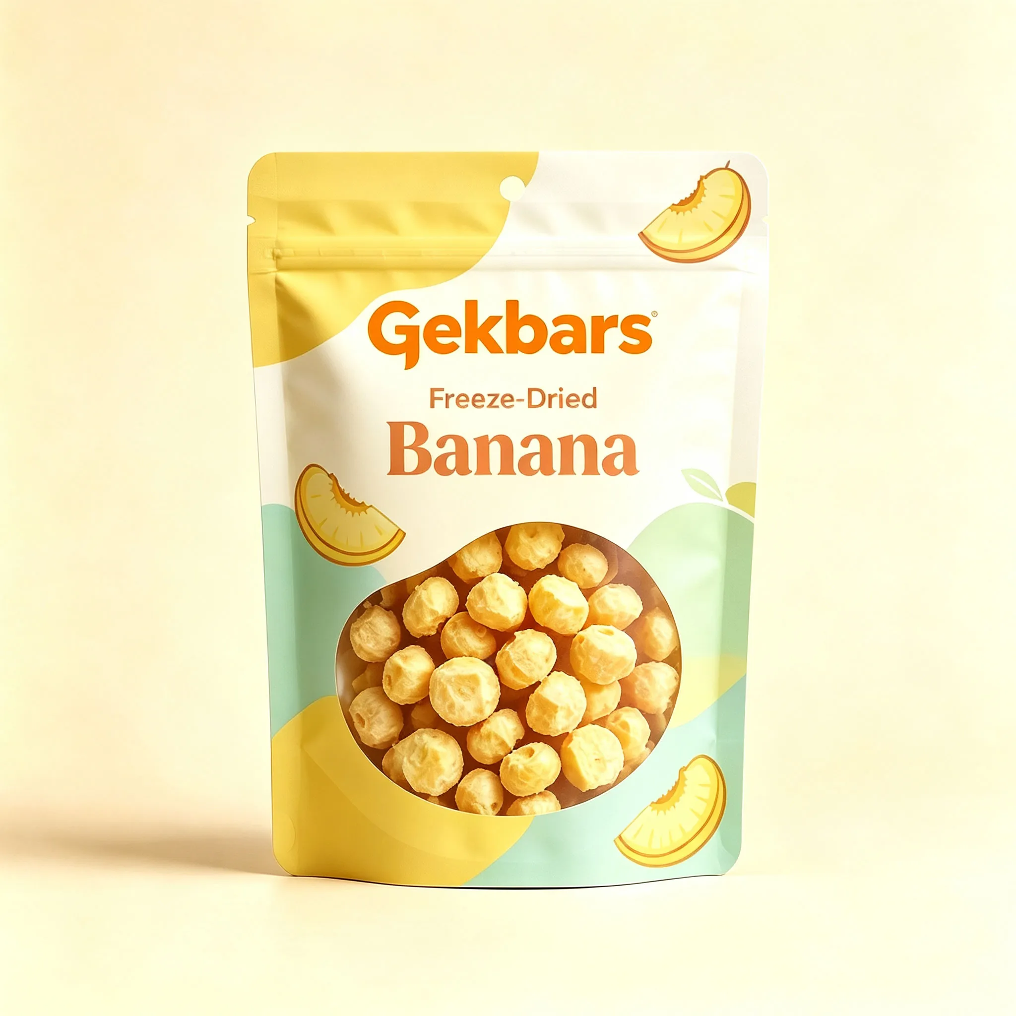 Gekbars Freeze-Dried Banana